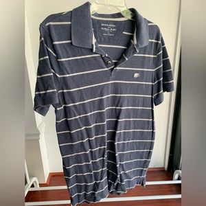 Like New Men’s Banana Republic Navy Striped Polo